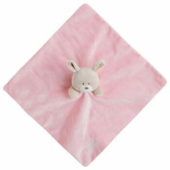 Baby Girls Pink Doudou Comforter