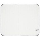 Baby Boys White & Navy Blue Polo Bear Blanket, 1, hi-res