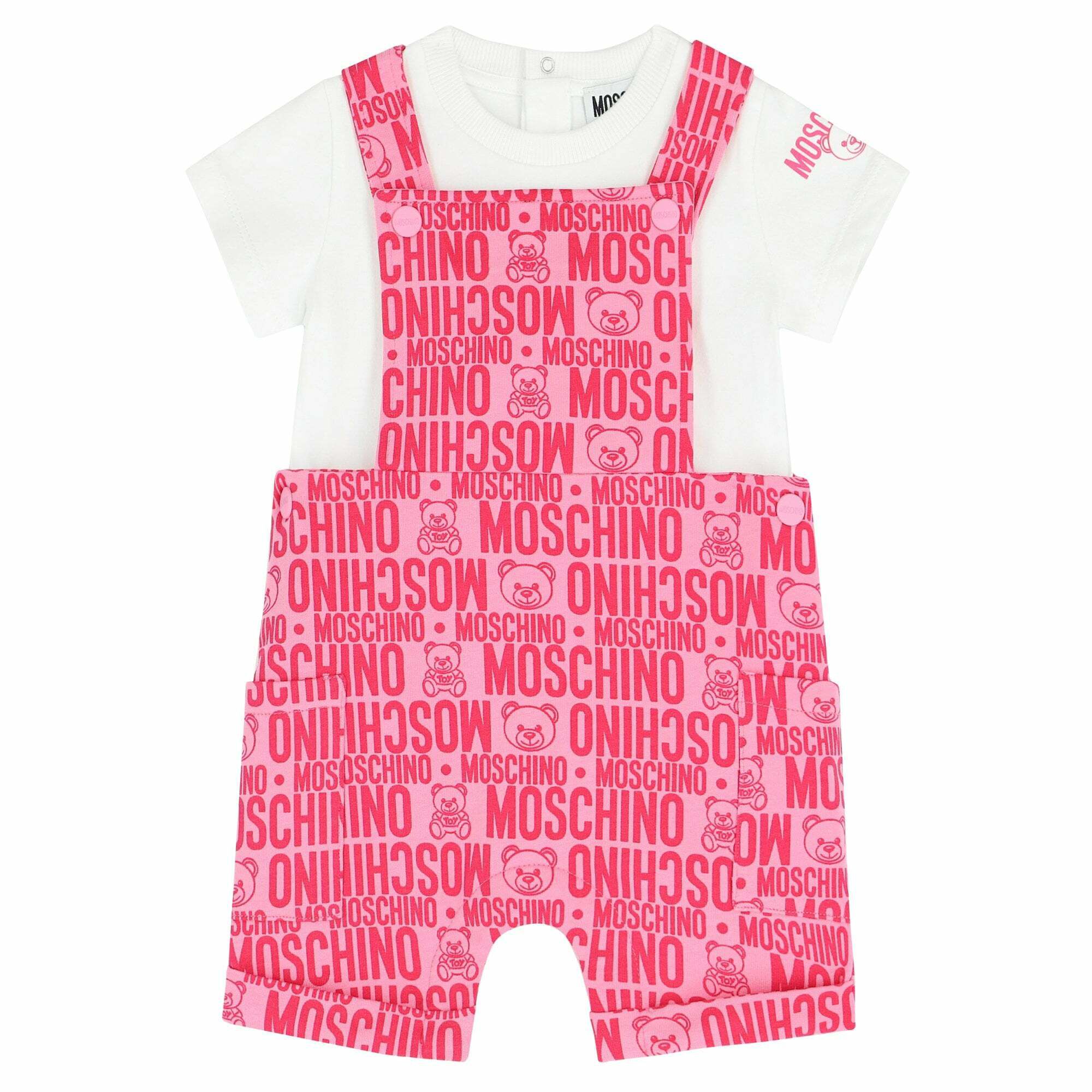 Baby discount pink dungarees