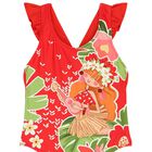 مايوه بنات باللون الأحمر, 1, hi-res