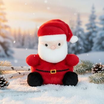 Red & White Santa Claus Soft Toy ( 15CM )