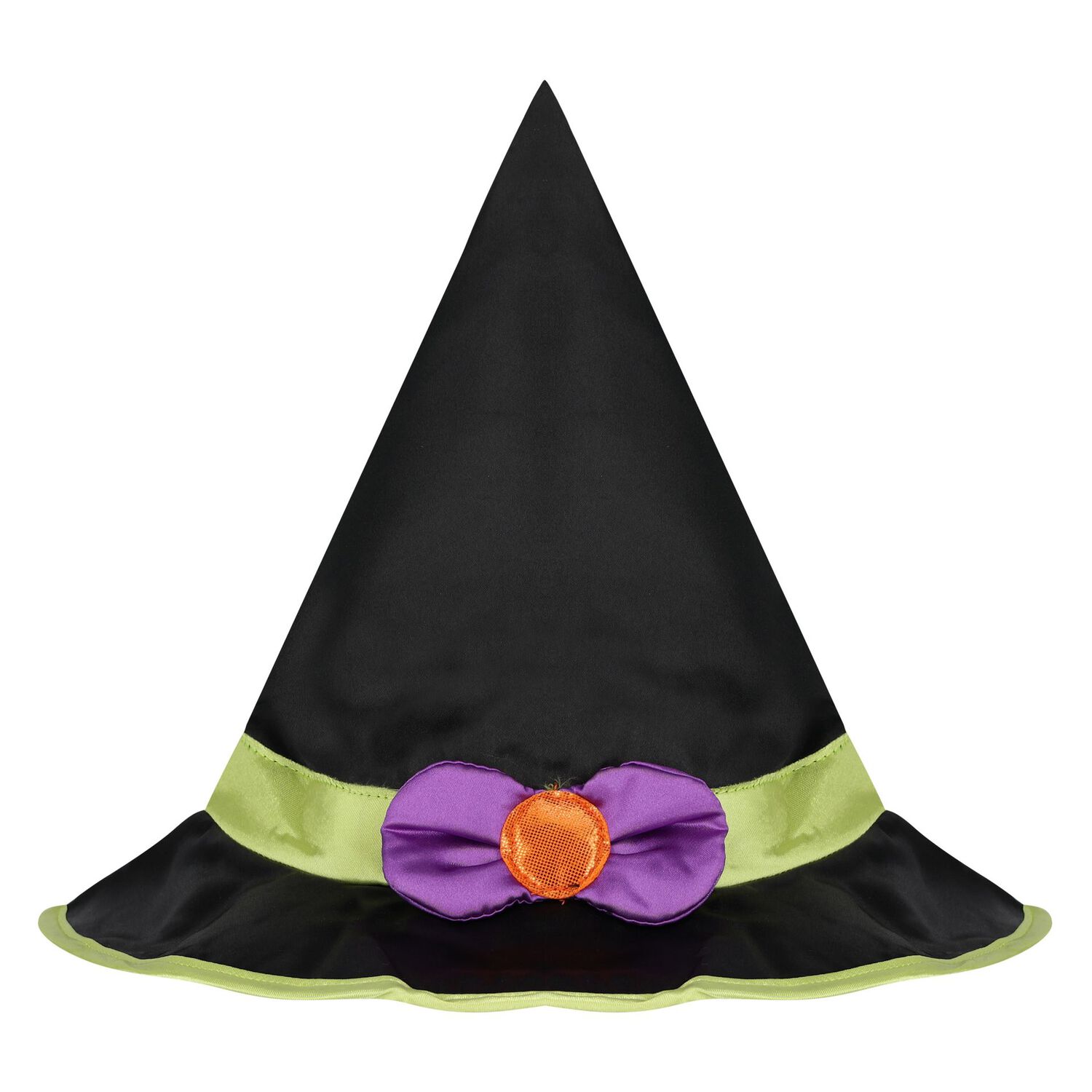 Younger Girls Black Halloween Witch Costume, 1, hi-res image number null