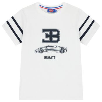 Boys White Logo T-Shirt