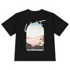 Black Oversized UAE Graphic T-Shirt, 2, hi-res