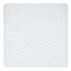 Baby White & Grey Stork Print Blanket, 2, hi-res