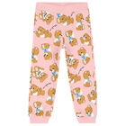 Grey & Ivory Teddy Logo Trousers Set, 3, hi-res
