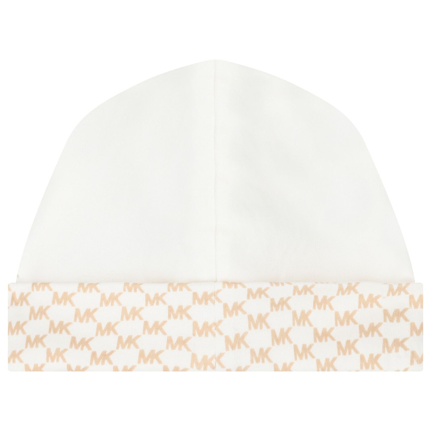 طقم بنات هدايا أفرول بالشعار باللون العاجي, 1, hi-res