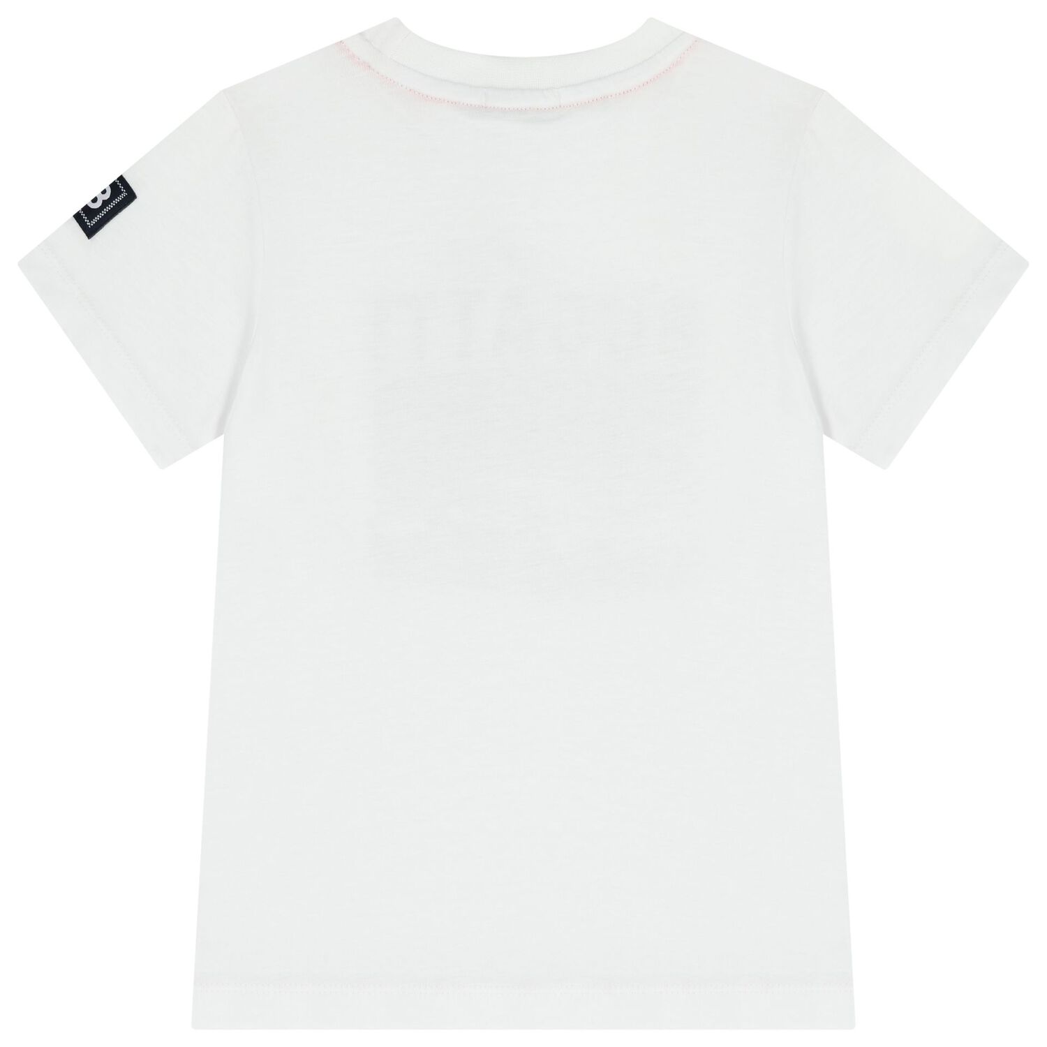 Boys Beige Logo T-Shirt, 1, hi-res