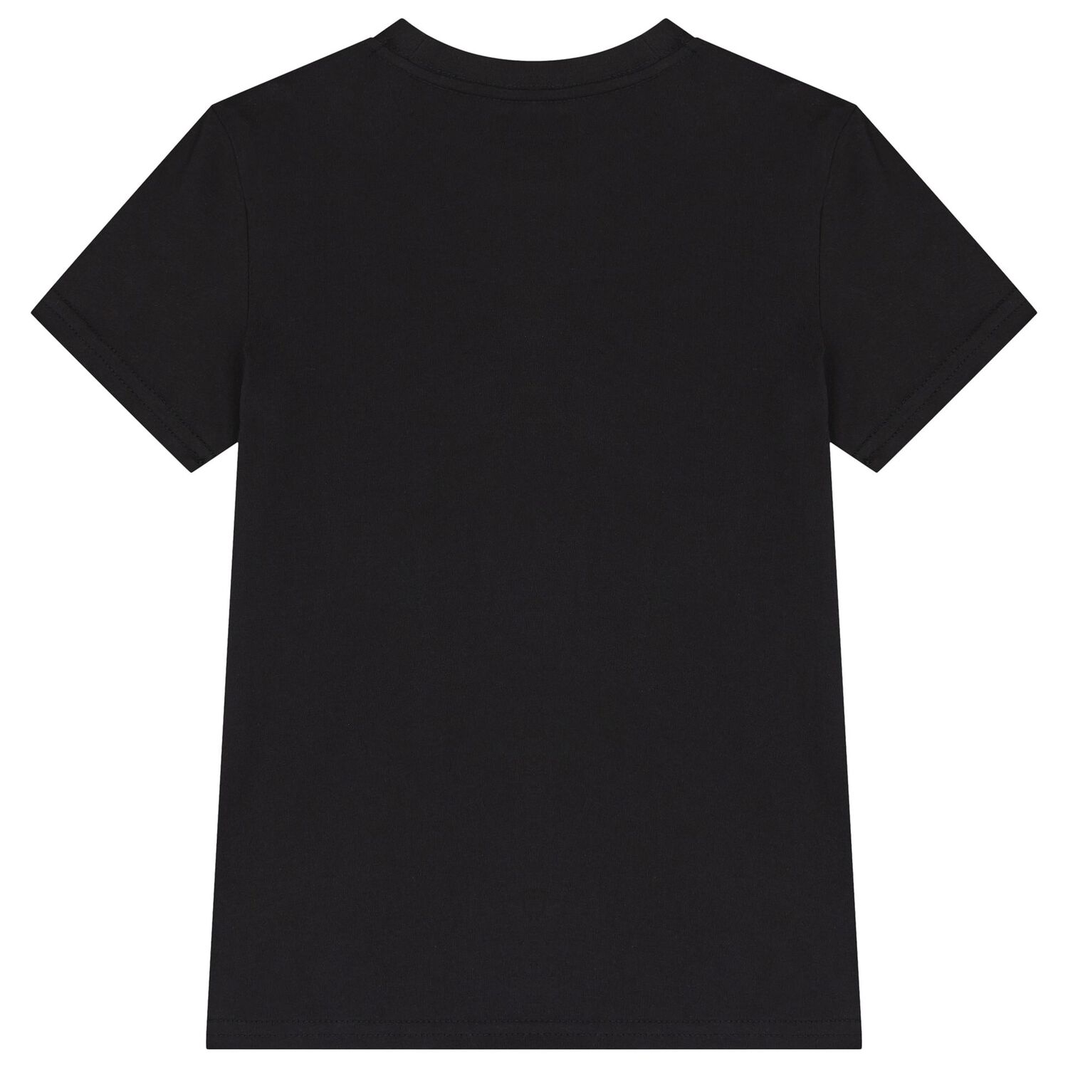 قميصان قطنية بشعار باللونين الأبيض والأسود للأولاد ( قطعتين), 1, hi-res