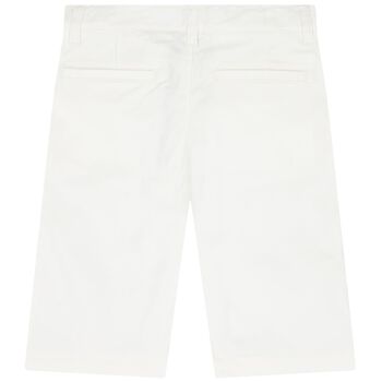 Boys White Shorts
