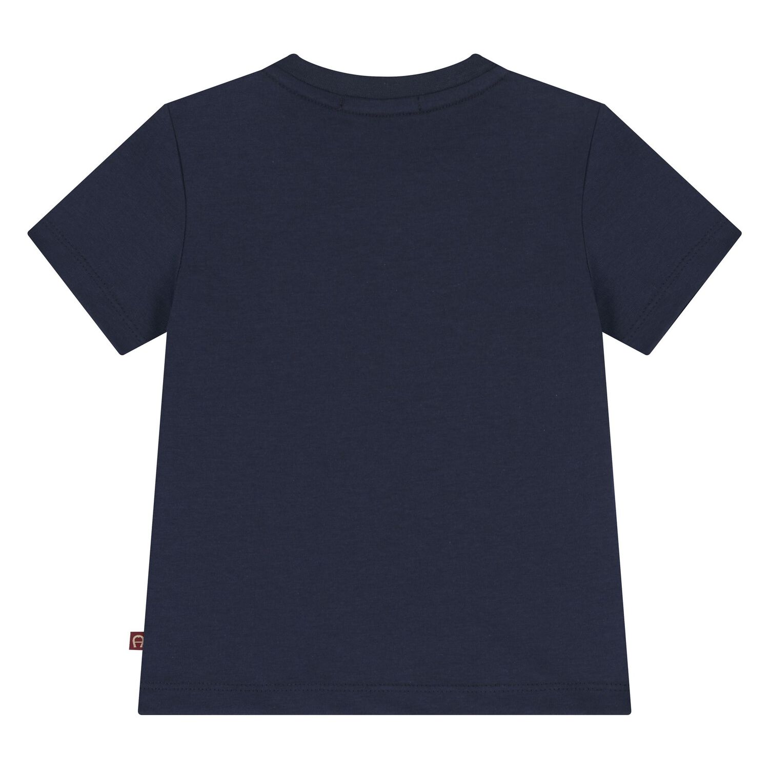 Younger Boys Navy Blue Logo T-Shirt, 3, hi-res image number null