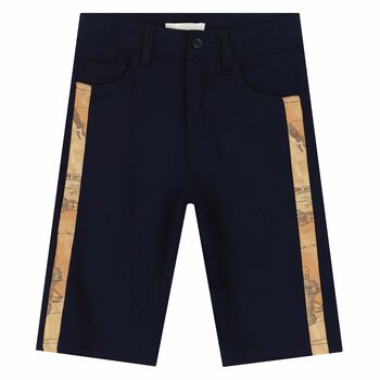 Boys Navy Blue Shorts