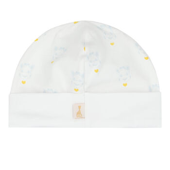 White Logo Baby Hat