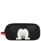 Black Disney Mickey Mouse Pencil Case ( 10cm ), 1, hi-res