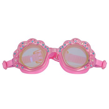 Girls Pink Seashell Swimming Goggles