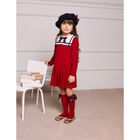 Girls Red Tartan Socks, 2, hi-res
