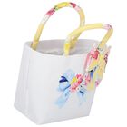 Girls Yellow & Ivory Bow Hand Bag, 1, hi-res