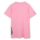 فستان بشعار النمر الفقاعي باللون الوردي للبنات , 1, hi-res