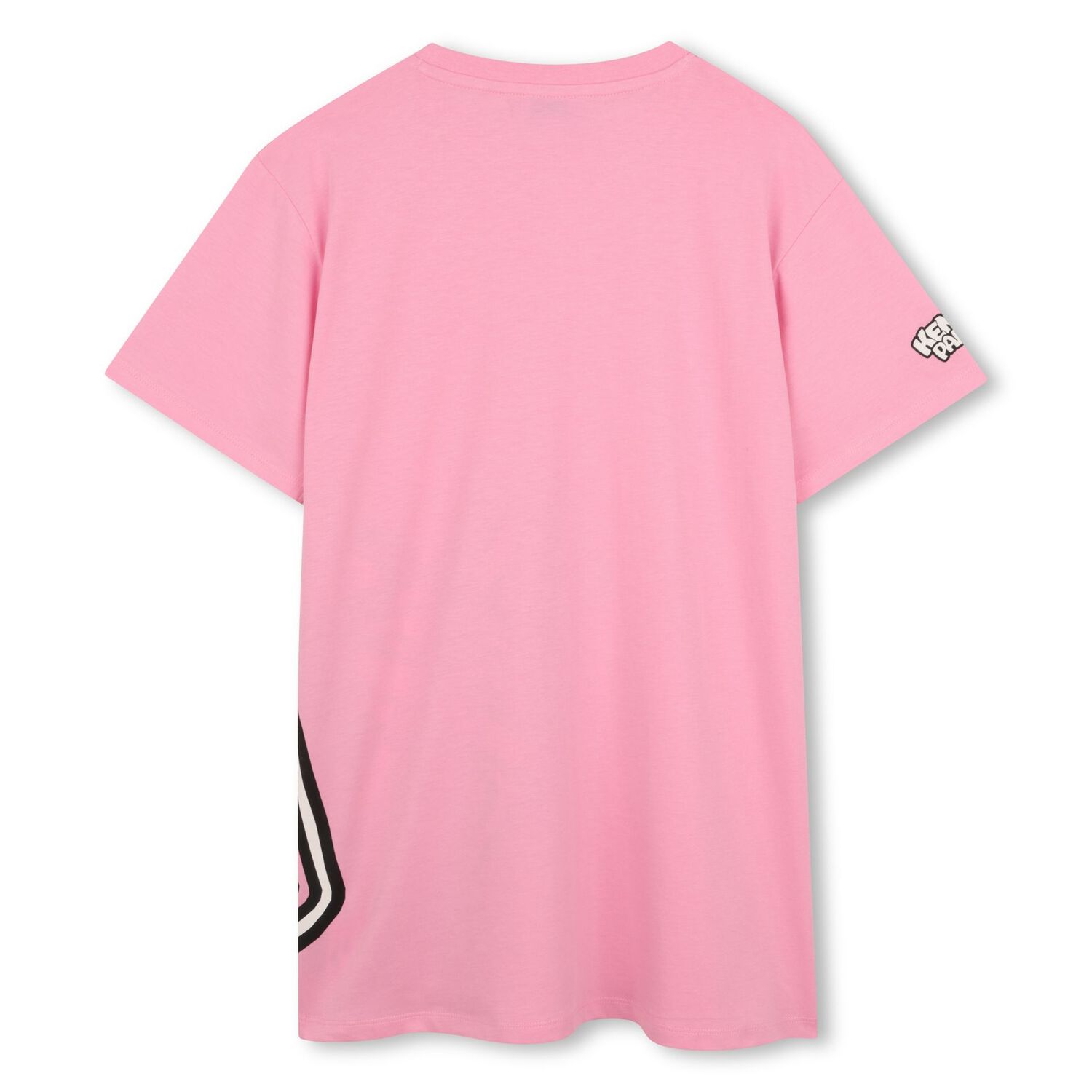 فستان بشعار النمر الفقاعي باللون الوردي للبنات , 1, hi-res