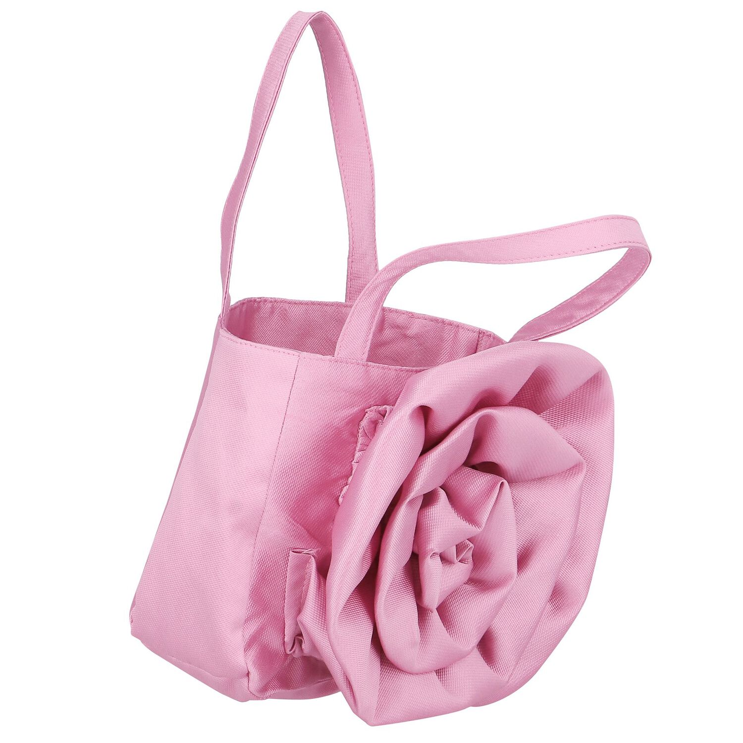 Girls Pink Flower Bag, 2, hi-res image number null