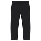 Black Logo Joggers, 1, hi-res