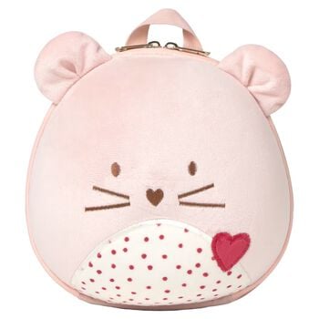 Girls Pink Mouse Backpack ( 26 CM )