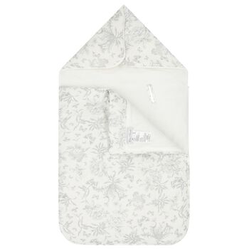 Ivory & Grey Toile De Jouy Baby Nest