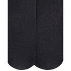 Girls Black Shimmer Tights, 2, hi-res