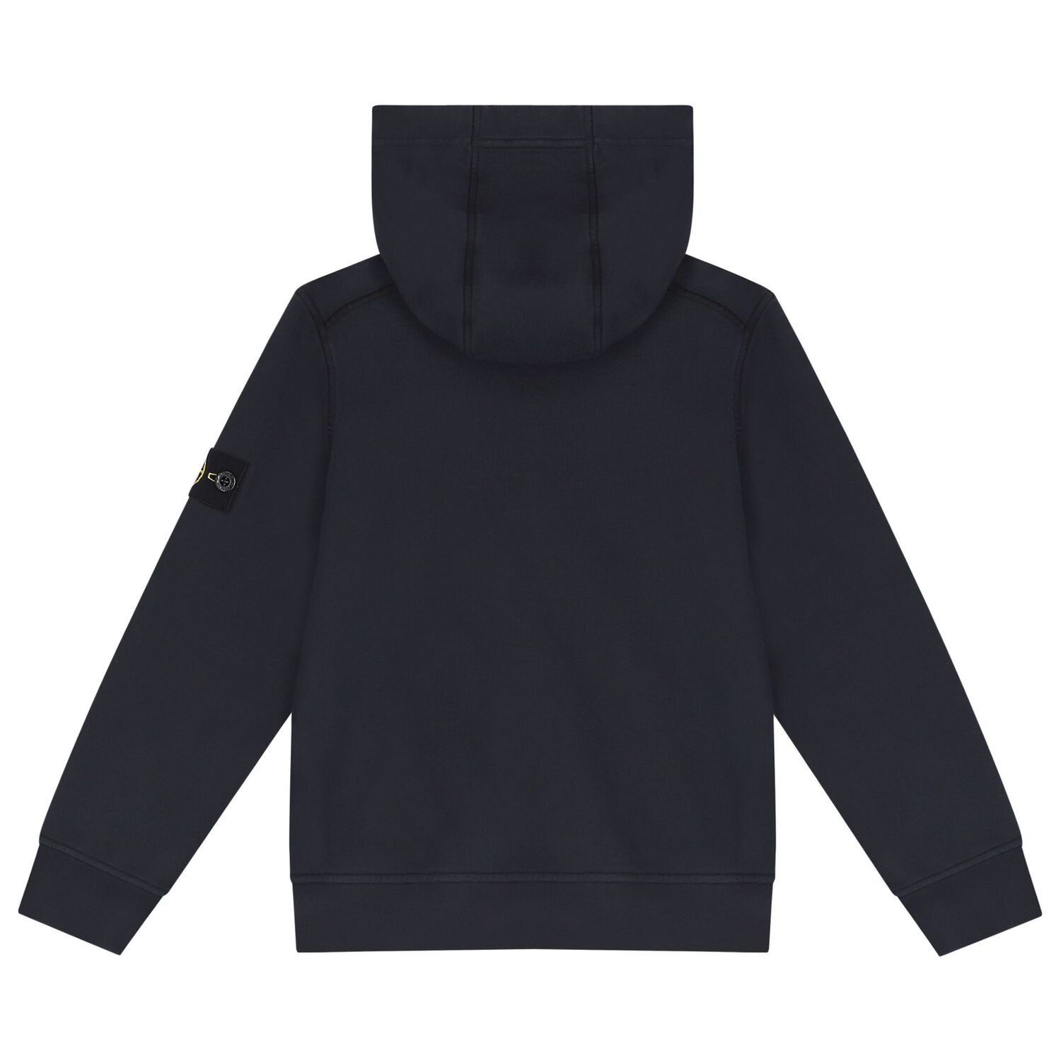 Boys Blue Logo Hooded Zip Up Top, 1, hi-res image number null