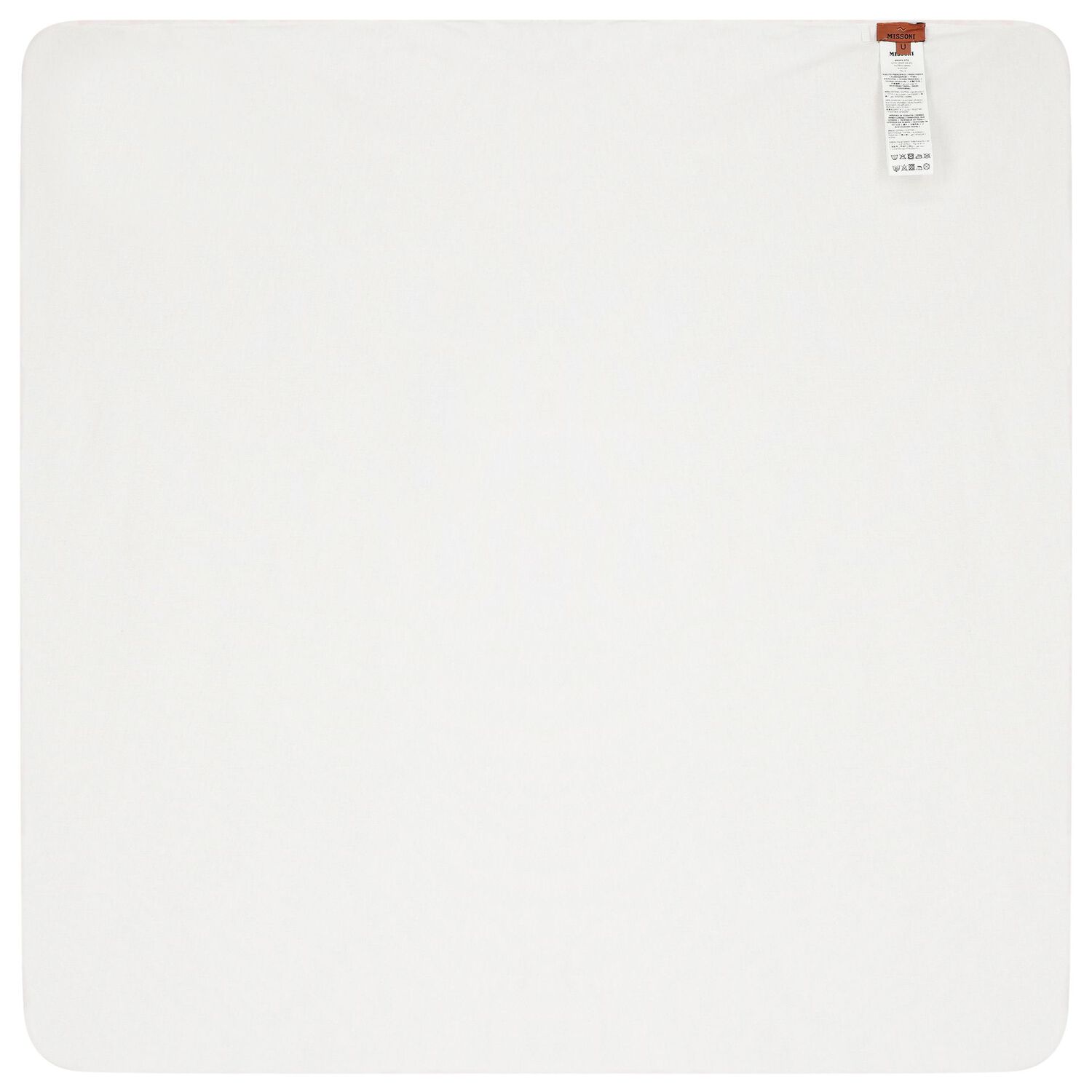 White & Pink Logo Baby Blanket, 3, hi-res