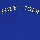 Boys Blue Logo Polo Shirt, 1, hi-res