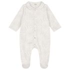 Ivory & Beige Barocco Babygrow Gift Set, 1, hi-res
