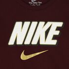 Boys Burgundy Logo Long Sleeve Top, 2, hi-res