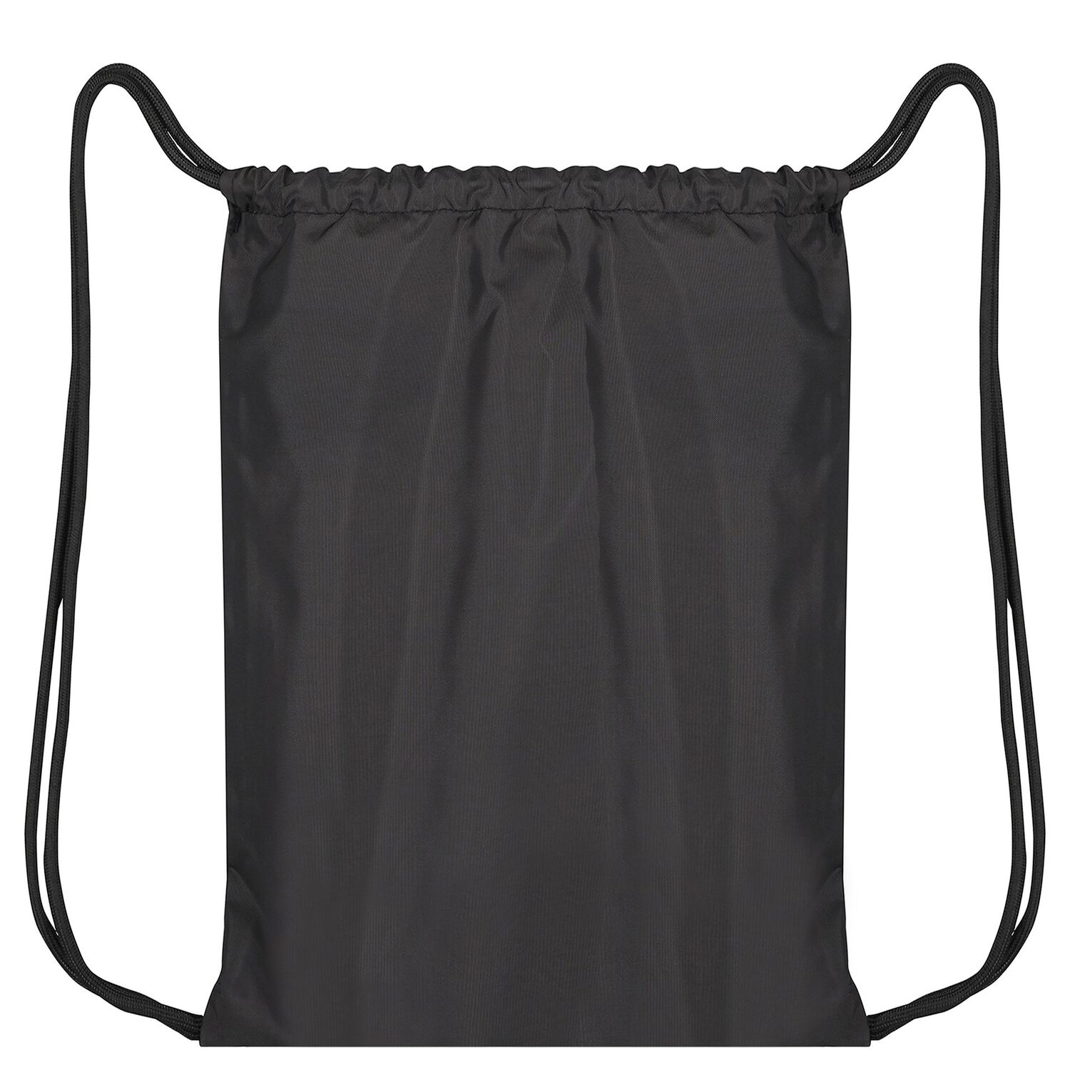 Black Logo Gym Sack, 1, hi-res