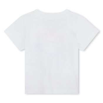 Younger Boys White Elephant Logo T-Shirt