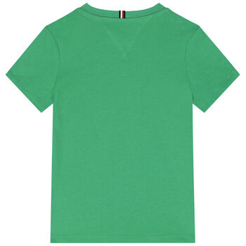 Boys Green Logo T-Shirt
