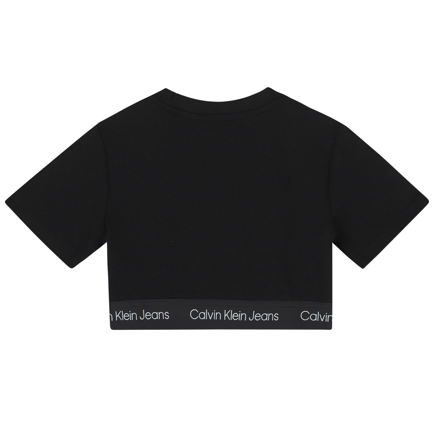 Girls Black Logo T-Shirt, 2, hi-res image number null