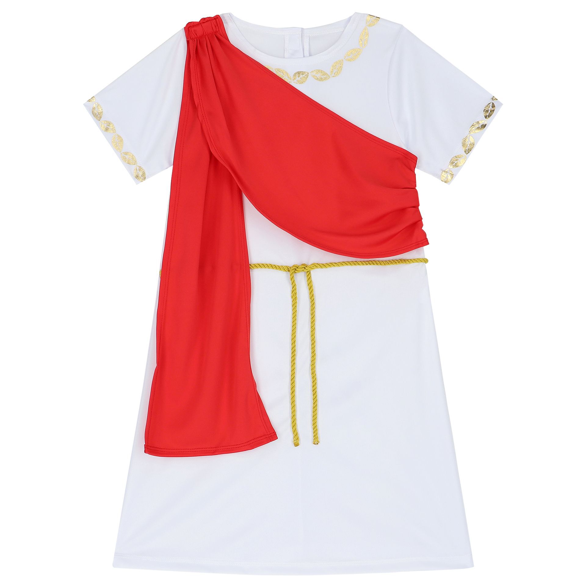 Red toga dress on sale