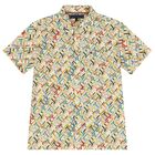 Boys Ivory Logo Shirt, 1, hi-res