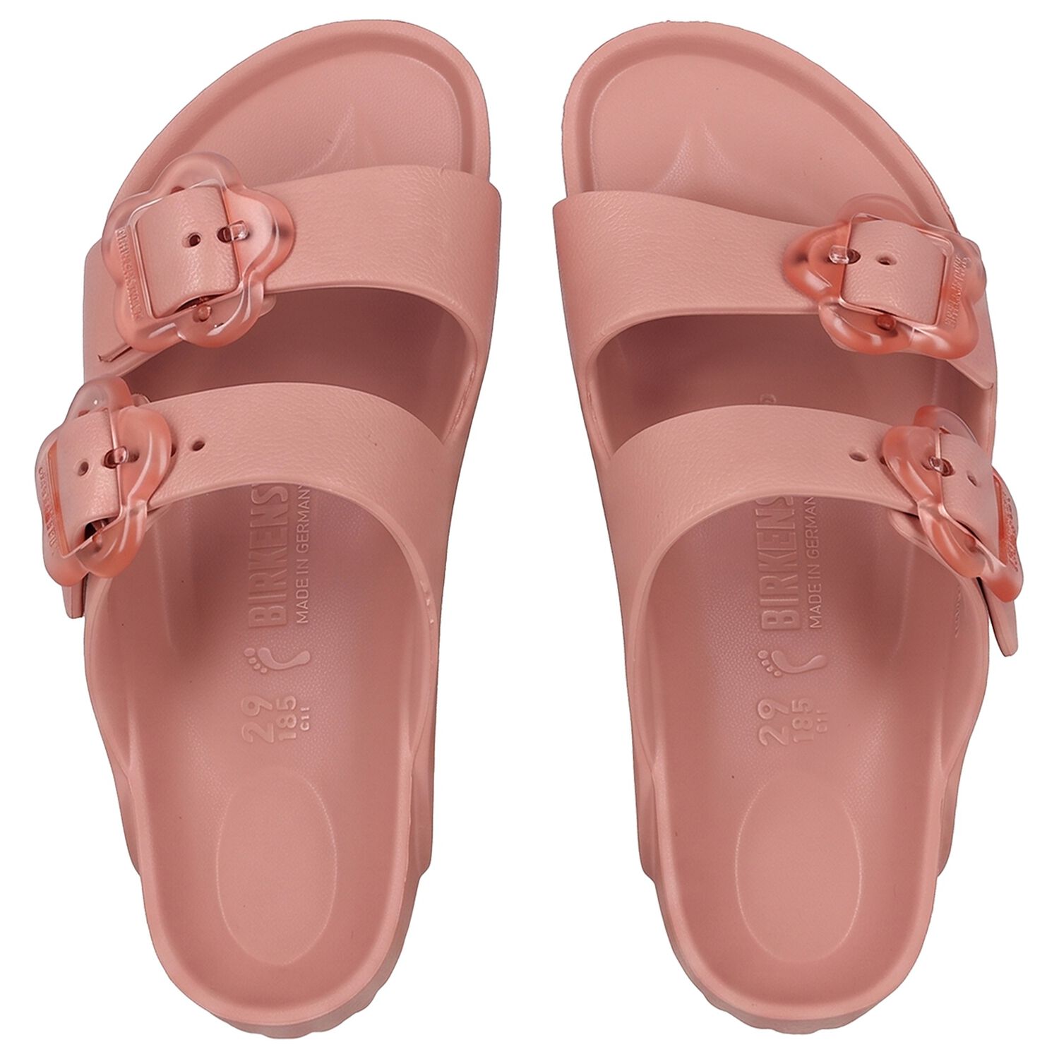 Girls Pink Arizona Eva Flb Clay Sandals, 1, hi-res