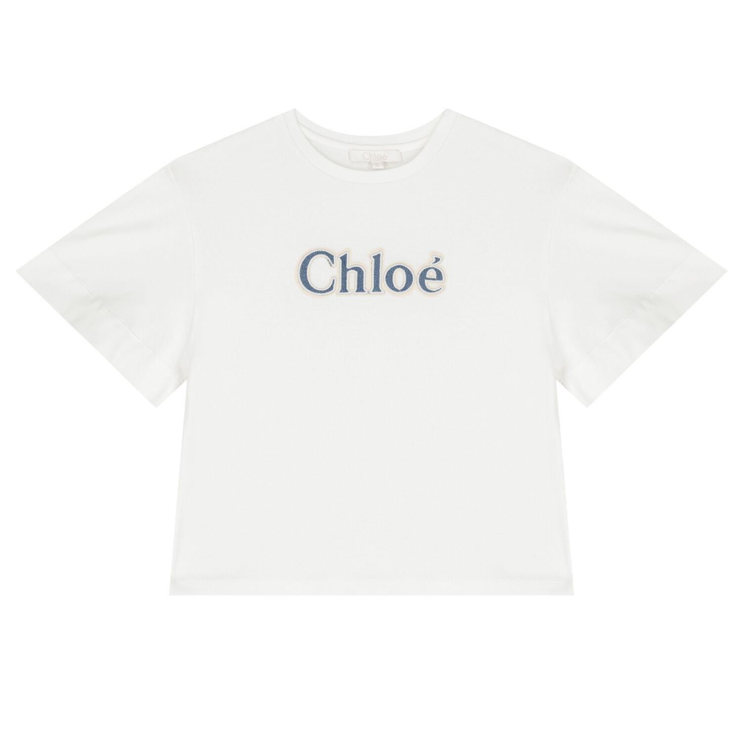 Girls Ivory Logo T-Shirt, 1, hi-res image number null