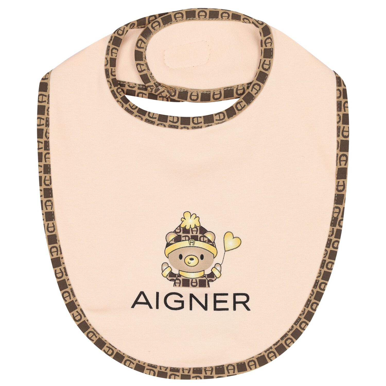 طقم افرول بنات بشعار تيدي باللون الوردي , 1, hi-res