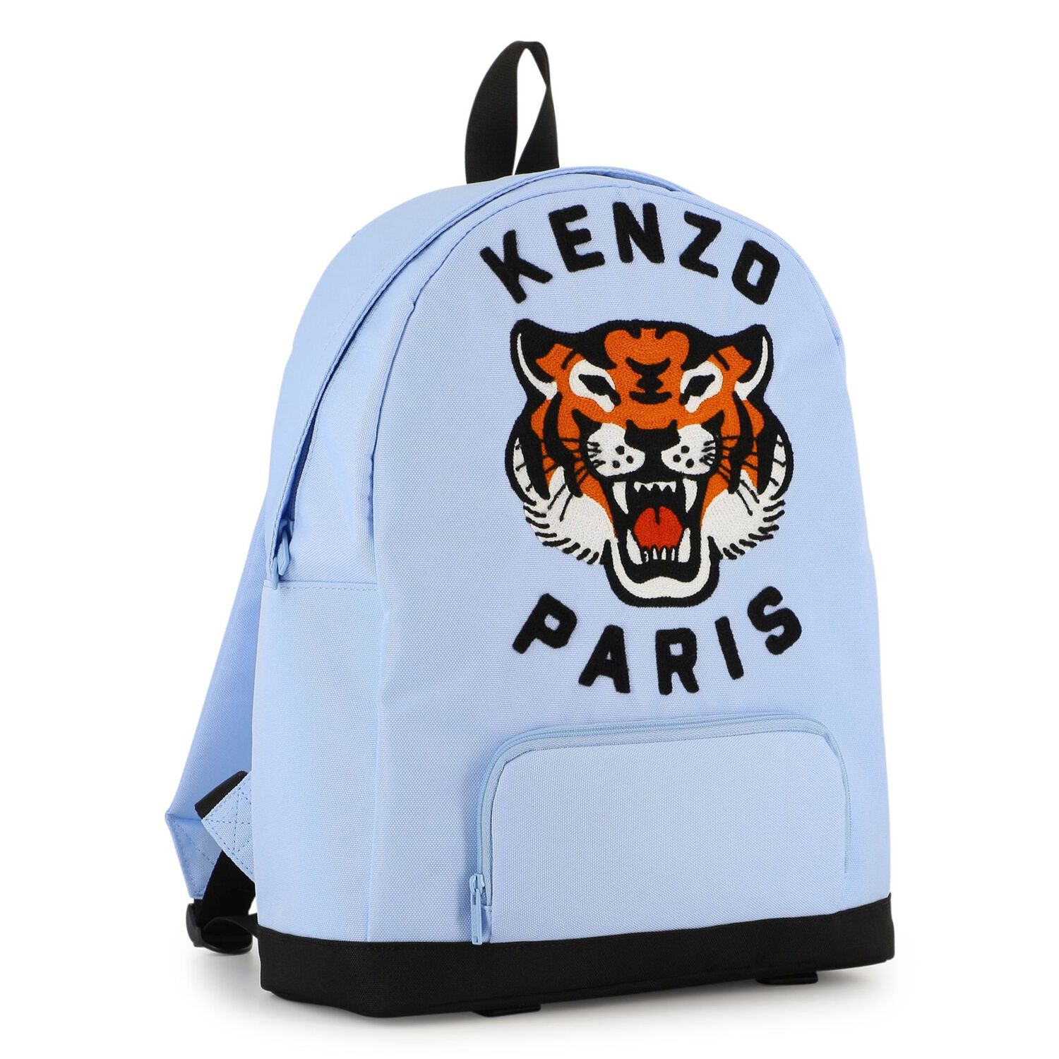  Boys Blue Tiger Logo Backpack ( 28cm ), 2, hi-res