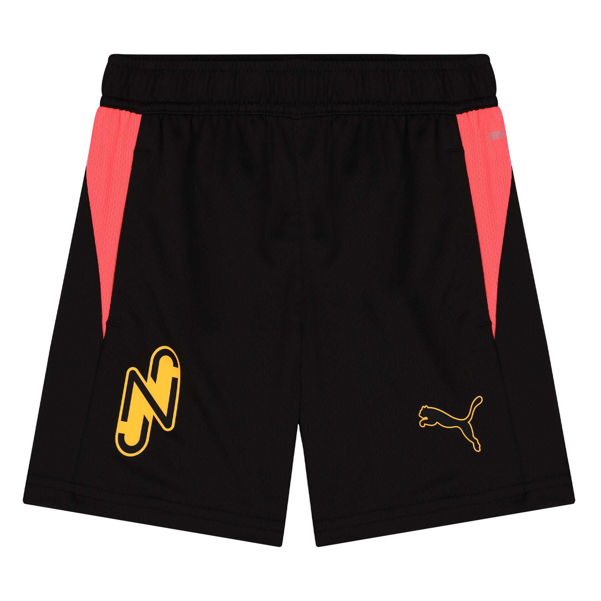 Puma Boys Black Logo Shorts Junior Couture USA