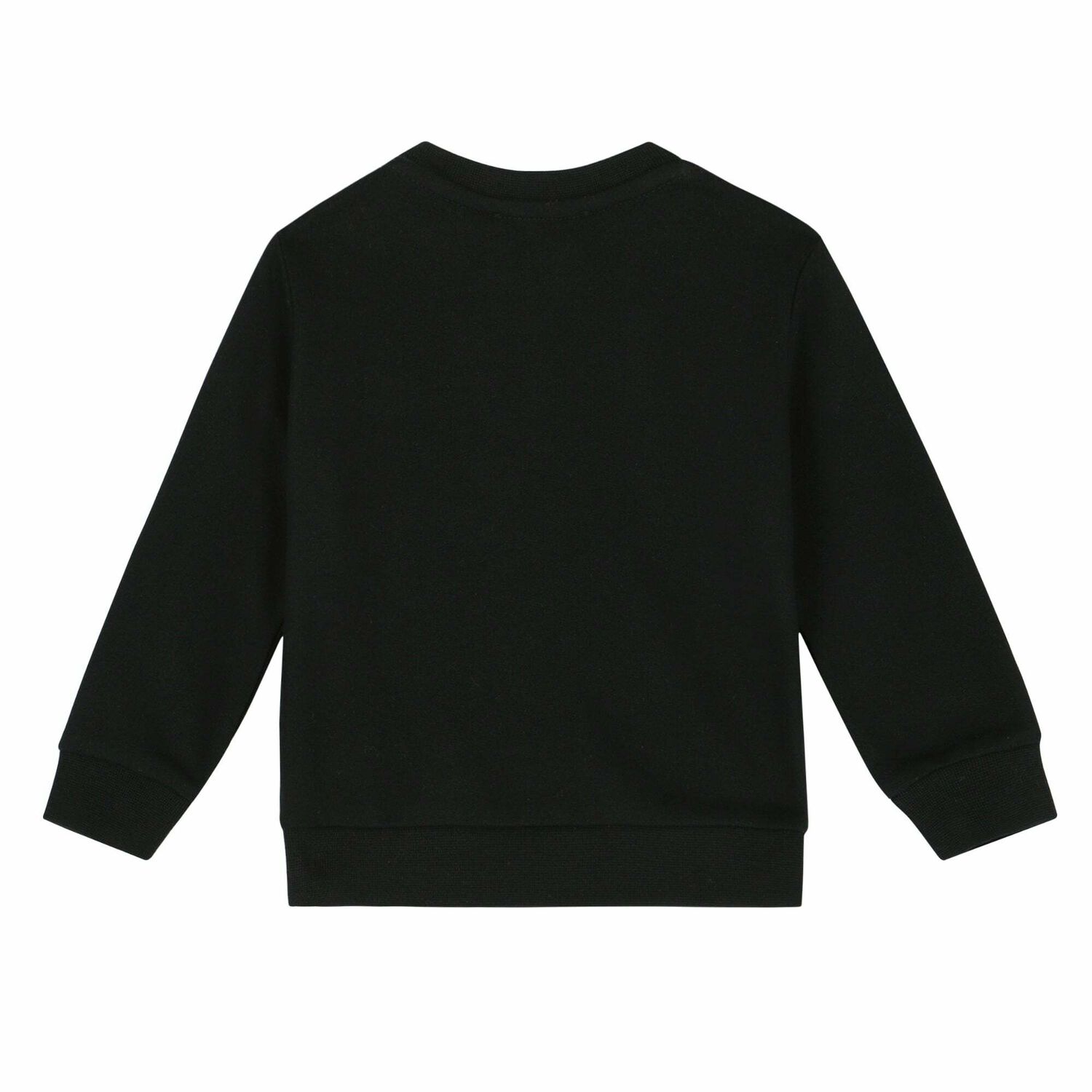 Younger Boys Black Printed Sweatshirt, 1, hi-res image number null