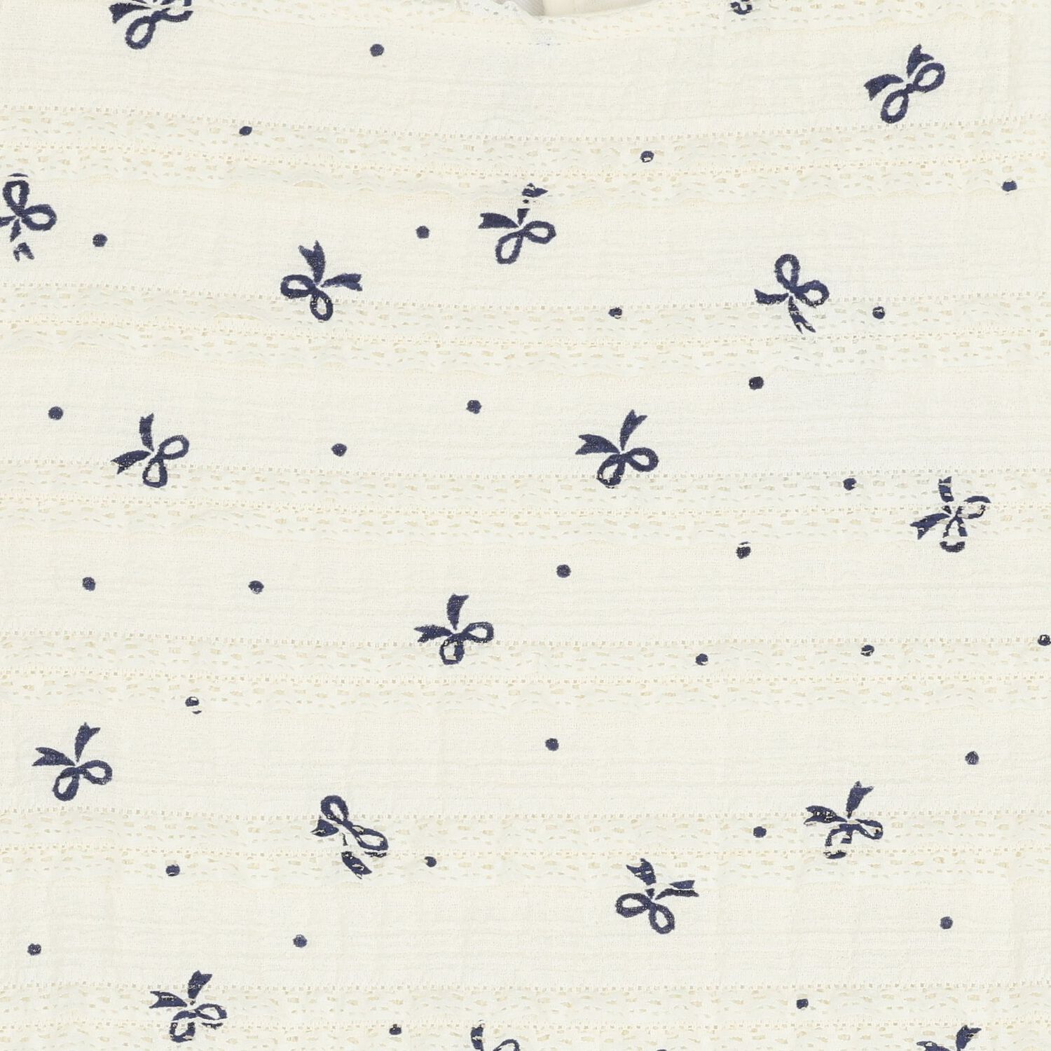 Girls Ivory Bow Dress, 1, hi-res