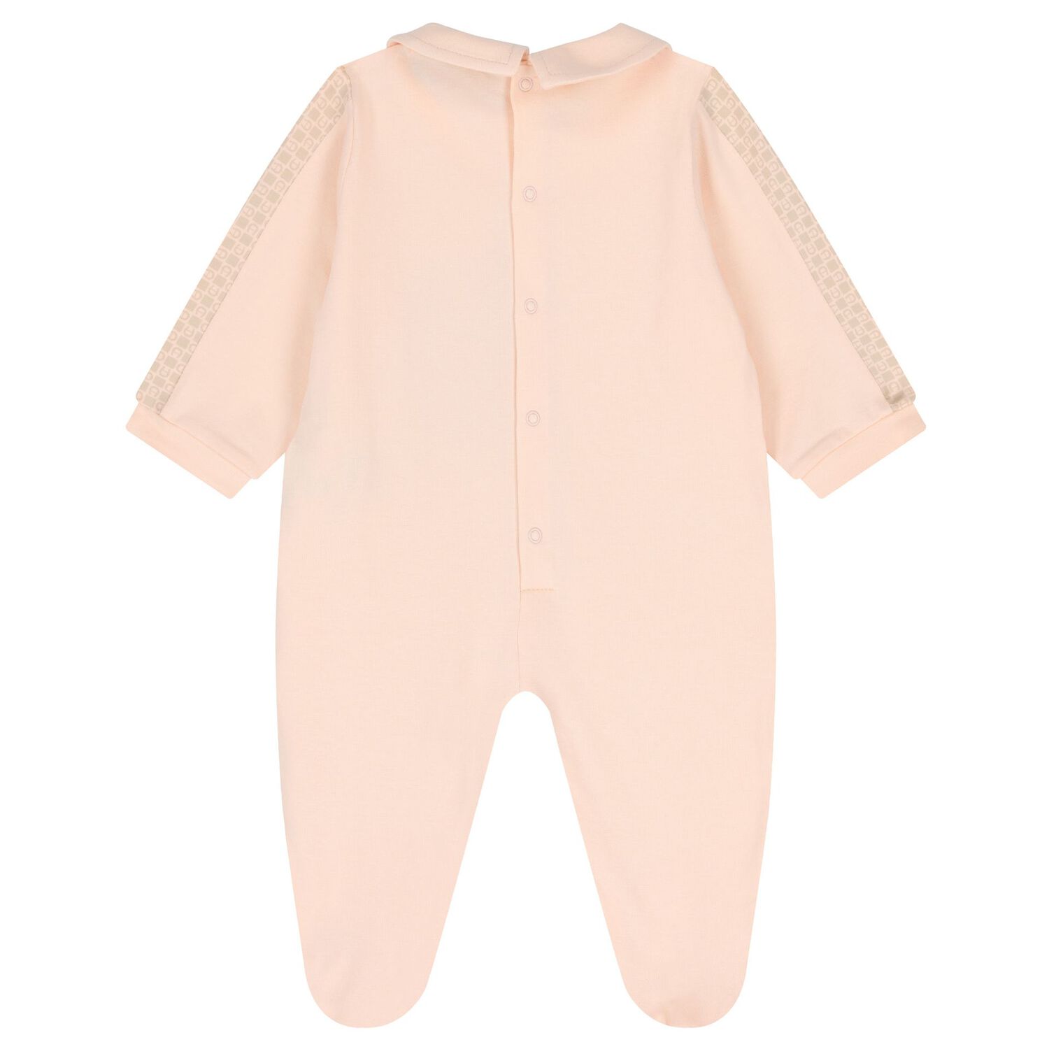 Baby Girls Peach Teddy Bear Logo Babygrow Gift Set, 1, hi-res