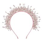 Girls Pink Embellished Headband, 1, hi-res