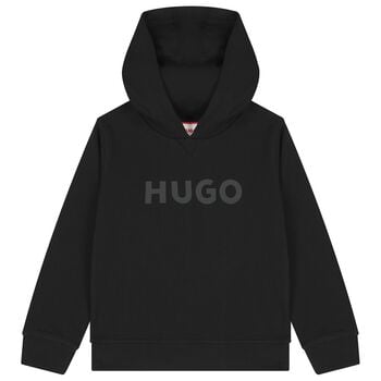 توب اولاد هودى بالشعار باللون الاسود