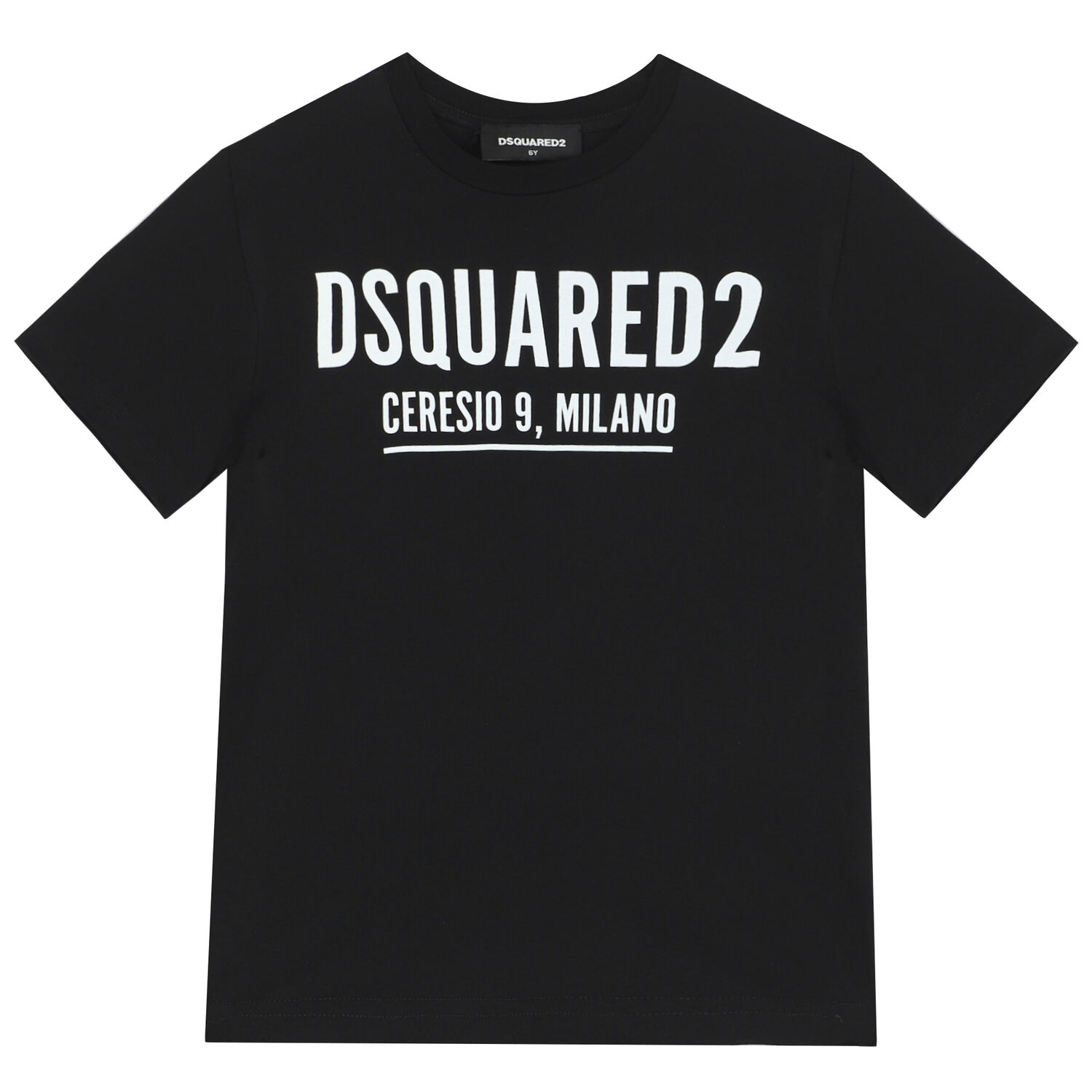 White Logo Cotton T-Shirt, 2, hi-res